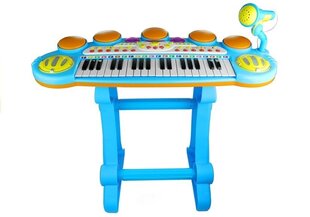 Piano mikrofonilla ja tuolilla hinta ja tiedot | Lean Toys Lelut yli 3-vuotiaille lapsille | hobbyhall.fi