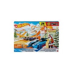 Hot Wheels joulukalenteri hinta ja tiedot | Poikien lelut | hobbyhall.fi