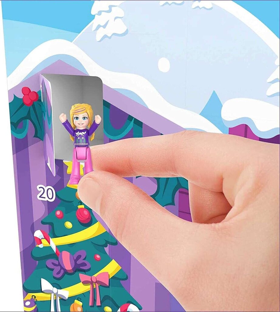 Joulukalenteri Mattel Polly Pocket hinta ja tiedot | Tyttöjen lelut | hobbyhall.fi