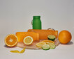 Bübi 414 ml, oranssin värinen rullattavissa oleva silikoninen juomapullo hinta ja tiedot | Juomapullot | hobbyhall.fi