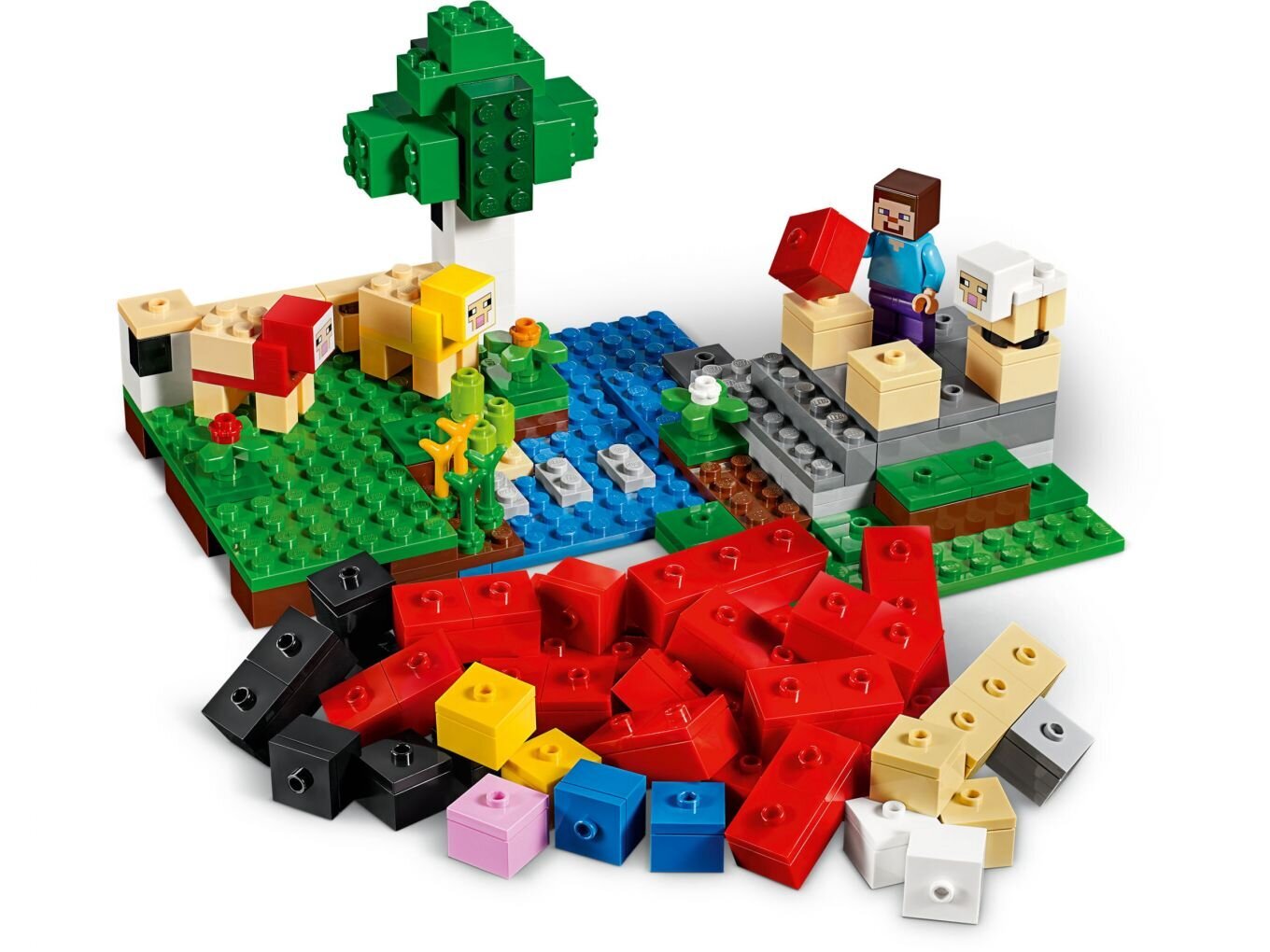 21153 LEGO® Minecraftin kartanon maatila hinta ja tiedot | LEGOT ja rakennuslelut | hobbyhall.fi