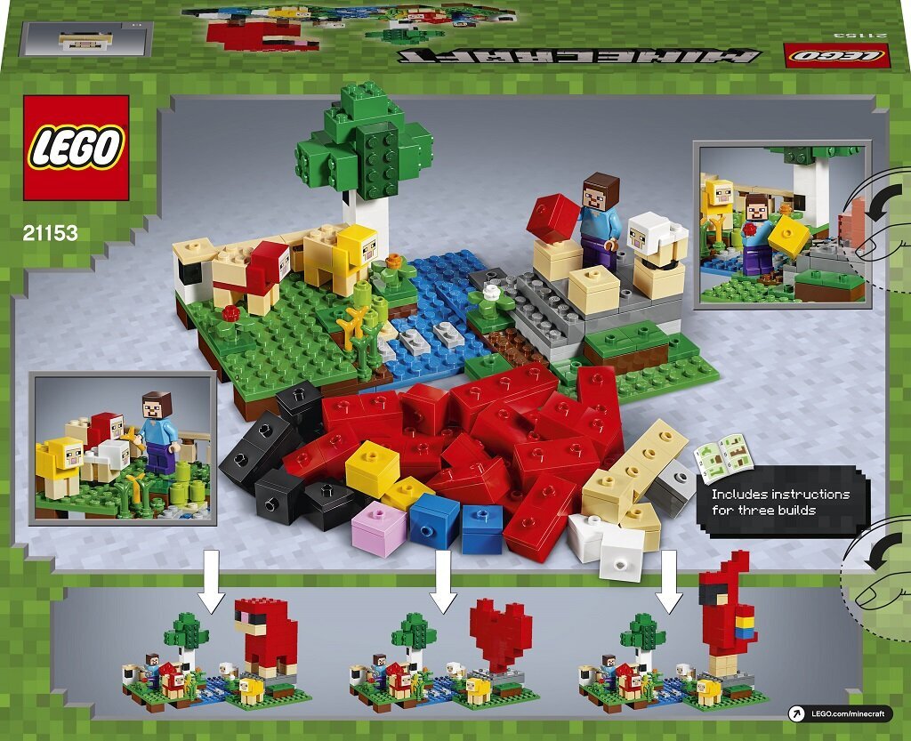 21153 LEGO® Minecraftin kartanon maatila hinta ja tiedot | LEGOT ja rakennuslelut | hobbyhall.fi