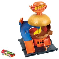 Burger Cafe 2022 -kaupunkilelusetti, Hot Wheels hinta ja tiedot | Hot Wheels Lapset | hobbyhall.fi