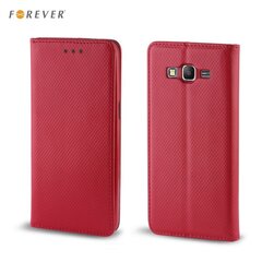 Puhelinkotelo Forever Smart Magnetic Fix Book Samsung Galaxy J5 (J510), punainen hinta ja tiedot | Puhelimen kuoret ja kotelot | hobbyhall.fi