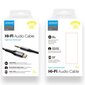 Kaapeli Joyroom stereoaudio AUX-kaapeli 3,5 mm mini jack - USB Type C älypuhelimelle, 2 m (SY-A03) hinta ja tiedot | Puhelinkaapelit | hobbyhall.fi