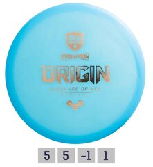 Midrange Driver NEO ORIGIN 5/5 / -1 / 1 frisbeegolf -kiekko hinta ja tiedot | Frisbeegolf | hobbyhall.fi