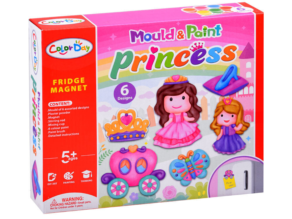 Luova sarja Princess magneettien tekemiseen hinta ja tiedot | Kehittävät lelut | hobbyhall.fi