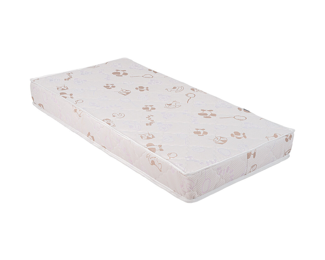 Lasten patja Kikkaboo Memory Comfort 70 х 140 х 12 cm, pinkki hevoskuvio hinta ja tiedot | Patjat | hobbyhall.fi