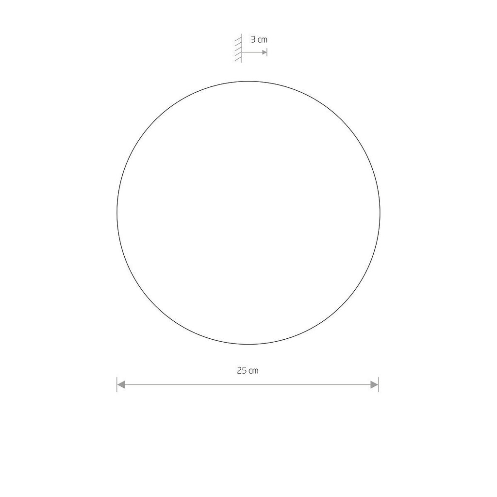 Seinävalaisin Nowodvorski RING LED M 7635 hinta ja tiedot | Seinävalaisimet | hobbyhall.fi