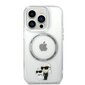 Karl Lagerfeld MagSafe yhteensopiva kotelo IML Karl ja Choupette NFT iPhone 14 Pro Max puhelimelle läpinäkyvä hinta ja tiedot | Puhelimen kuoret ja kotelot | hobbyhall.fi
