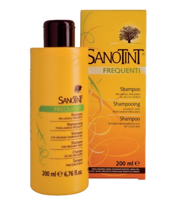 Shampoo päivittäiseen hiustenhoitoon Sanotint, 200 ml hinta ja tiedot | Shampoot | hobbyhall.fi