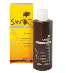 Shampoo vaaleille ja harmaille hiuksille Sanotint, 200 ml hinta ja tiedot | Shampoot | hobbyhall.fi