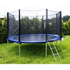 Euroliux Sports Jump 12FT, 374 cm, trampoliini, verkko ja tikkaat hinta ja tiedot | Euroliux Vapaa-aika | hobbyhall.fi