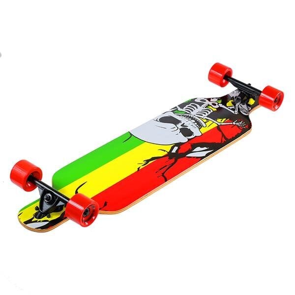 Nils Extreme Longboard Wood Homeland, rullalauta 104 cm hinta ja tiedot | Skeittilaudat | hobbyhall.fi