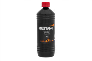Mustang-sytytysgeeli, 1 l hinta ja tiedot | Puuhiilet, briketit ja sytytystarvikkeet | hobbyhall.fi