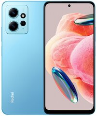 Xiaomi Redmi Note 12 4G Dual SIM 4/64GB MZB0DNWEU, Ice Blue hinta ja tiedot | Matkapuhelimet | hobbyhall.fi