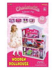 Puinen nukkekoti, Christella hinta ja tiedot | Gerardo's toys Lapset | hobbyhall.fi