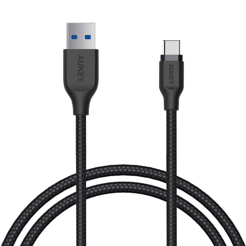 Aukey LLTS144294 USB-C USB3.1:een, 2m, 2m hinta ja tiedot | Kaapelit ja adapterit | hobbyhall.fi