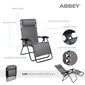 Abbey Chaise Longue IV retkeilytuoli hinta ja tiedot | Retkeilyvarusteet | hobbyhall.fi