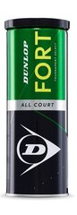 Tennispallot Dunlop FORT ALL COURT TS 3 kpl hinta ja tiedot | Tennisvälineet | hobbyhall.fi