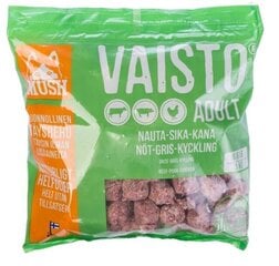 Mush Vaisto aikuisille koirille, nauta, sika ja kana, 3 kg hinta ja tiedot | Koiran kuivaruoka | hobbyhall.fi