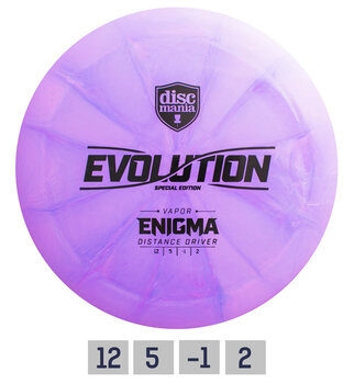 Frisbeegolf Disc Distance Driver NEO ENIGMA Evolution Valkoinen hinta ja tiedot | Frisbeegolf | hobbyhall.fi