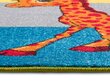 Hanse Home -lastenhuoneen matto Patchwork Zoo, eri värejä, 160x230cm hinta ja tiedot | Isot matot | hobbyhall.fi