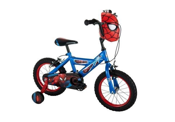 Lasten pyörä Huffy Spider-Man 14" Bike, sininen/punainen hinta ja tiedot | Polkupyörät | hobbyhall.fi