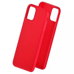 Puhelinkuori 3mk Matt Case Samsung S916 S23 Plus 5G puhelimelle, punainen hinta ja tiedot | Puhelimen kuoret ja kotelot | hobbyhall.fi