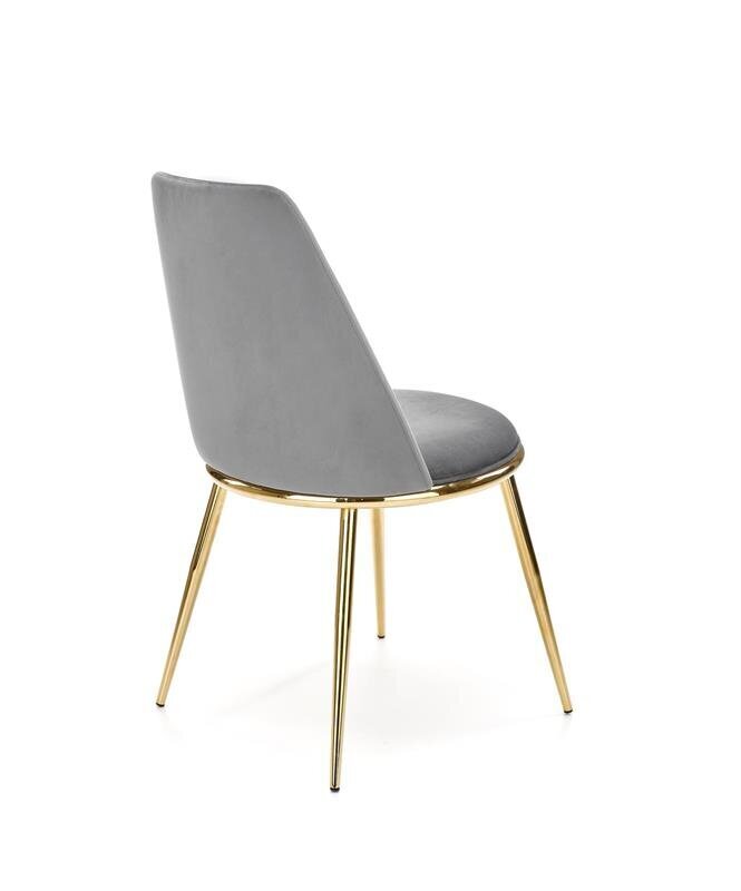 2 tuolin sarja Halmar K460, harmaa hinta ja tiedot | Ruokapöydän tuolit | hobbyhall.fi