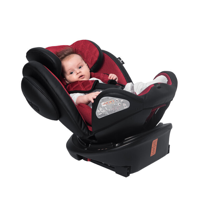 Turvaistuin Lorelli Aviator Isofix, 0-36 kg, Beige hinta ja tiedot | Turvaistuimet | hobbyhall.fi