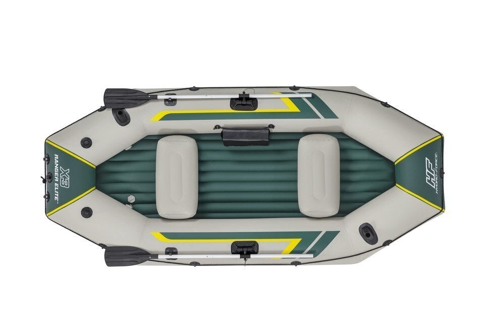 Hydro-Force™ puhallettava vene Ranger Elite™ X3 295 x 130 x 46 cm. hinta ja tiedot | Veneet ja kajakit | hobbyhall.fi