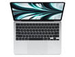 Apple MacBook Air Silver, 13.6 ", IPS, 2560 x 1664, Apple M2, 8 GB, SSD 256 GB, Apple M2 8-core GPU, Without ODD, macOS, 802.11ax, Bluetooth version 5.0, RU hinta ja tiedot | Kannettavat tietokoneet | hobbyhall.fi