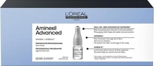 Ampulli hiustenlähtöä vastaan L'Oreal Professionnel Aminexil Advanced 42x6ml hinta ja tiedot | Hiusnaamiot, öljyt ja seerumit | hobbyhall.fi