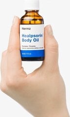 Elvyttävä vartaloöljy Hermz Healpsorin Body Oil, 30 ml hinta ja tiedot | Vartalovoiteet ja -emulsiot | hobbyhall.fi