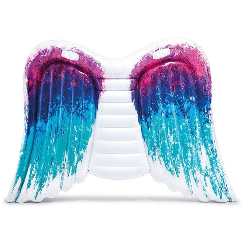 Intex ''Angel Wings'', ilmatäytteinen patja 251 cm x 106 cm hinta ja tiedot | Puhallettavat vesilelut ja uima-asusteet | hobbyhall.fi