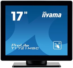 iiyama T1721MSC-B1, 17" hinta ja tiedot | Näytöt | hobbyhall.fi