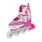 2in1 Nils Extreme NF10927 S-kokoiset Säädettävät rullaluistimet, pinkin väriset hinta ja tiedot | Rullaluistimet | hobbyhall.fi