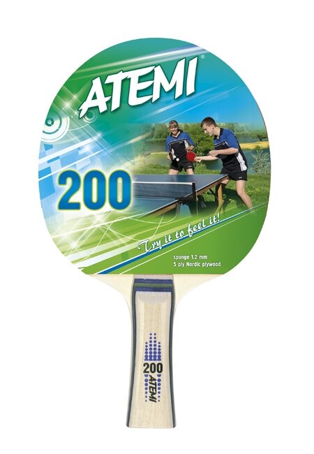 Pöytätennismaila Atemi 200 hinta ja tiedot | Pingismailat | hobbyhall.fi