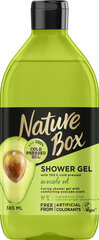 Suihkugeeli avokadoöljyllä NATURE BOX Avocado 385 ml hinta ja tiedot | Suihkusaippuat ja suihkugeelit | hobbyhall.fi