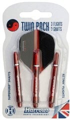 SUPERGRIP tikat ja RETINA TWIN PACK perät hinta ja tiedot | Darts | hobbyhall.fi