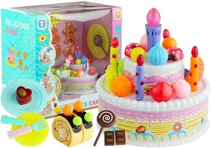 Pelin syntymäpäiväkakku lisävarusteilla "Happy Birthday" hinta ja tiedot | Tyttöjen lelut | hobbyhall.fi