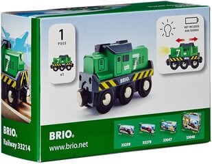 Paristokäyttöinen veturi Rong Brio Railway, 33214, vihreä hinta ja tiedot | BRIO RAILWAY Lapset | hobbyhall.fi
