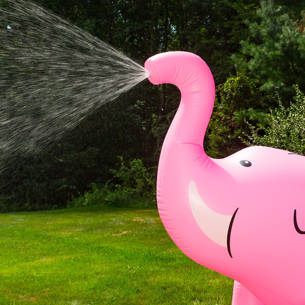 Puhallettava sprinkleri Elevant BigMouth MAX, vaaleanpunainen hinta ja tiedot | Puhallettavat vesilelut ja uima-asusteet | hobbyhall.fi