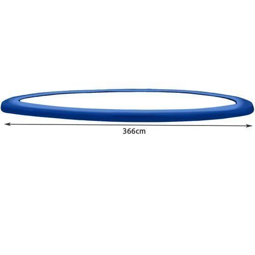 Jousisuoja trampoliinille, 366 cm, sininen hinta ja tiedot | Trampoliinit | hobbyhall.fi
