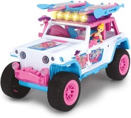 Simba Dickie Toys PinkDrivez Flamingo Jeep, 22 cm, hinta ja tiedot | Tyttöjen lelut | hobbyhall.fi