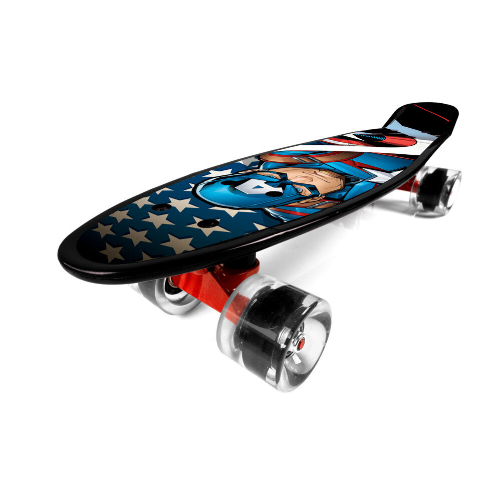 Pennyboard rullalauta Captain America hinta ja tiedot | Skeittilaudat | hobbyhall.fi