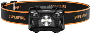Ajovalaisin Superfire HL06-A, 280lm hinta ja tiedot | Retkilamput | hobbyhall.fi