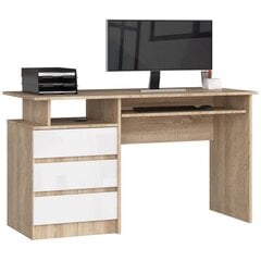 Työpöytä, ruskea hinta ja tiedot | Tietokonepöydät ja työpöydät | hobbyhall.fi