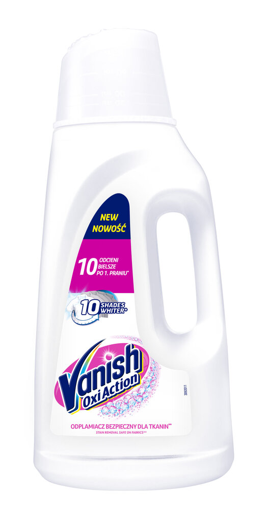 Tahranpoistoaine valkoisille vaatteille Vanish Oxi Action, 2 L hinta ja tiedot | Pyykinpesuaineet | hobbyhall.fi